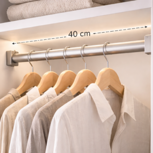 Barra de Colgar 40 cm - Aluminio