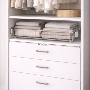 Cajonera Interior 3 Cajones (60 cm) - Blanco