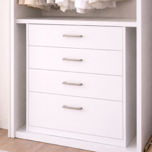 Cajonera Interior 4 Cajones (60 cm) - Blanco