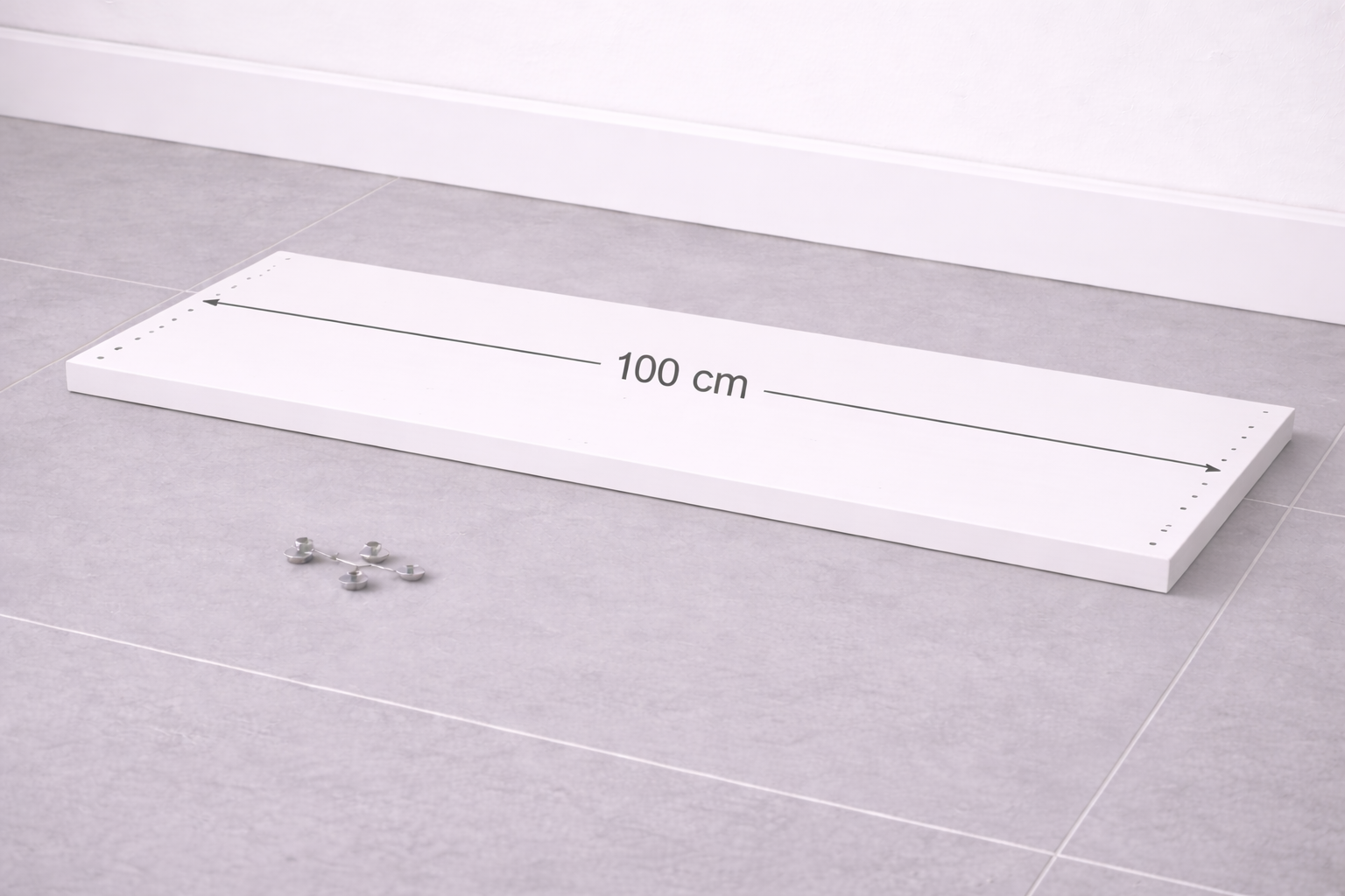 Estante Regulable 100 cm - Blanco