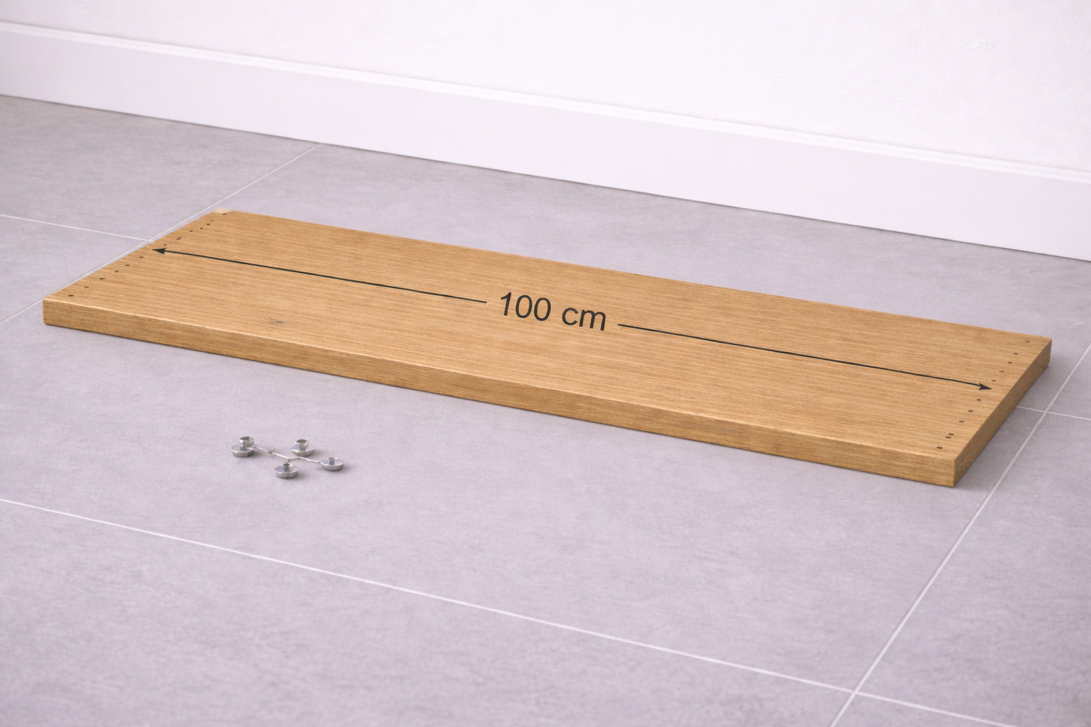 Estante Regulable 100 cm - Roble