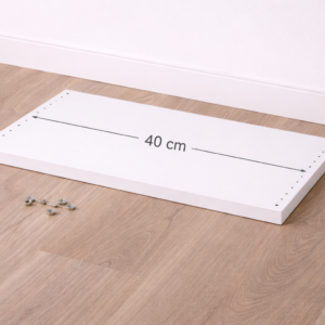 Estante Regulable 40 cm - Blanco