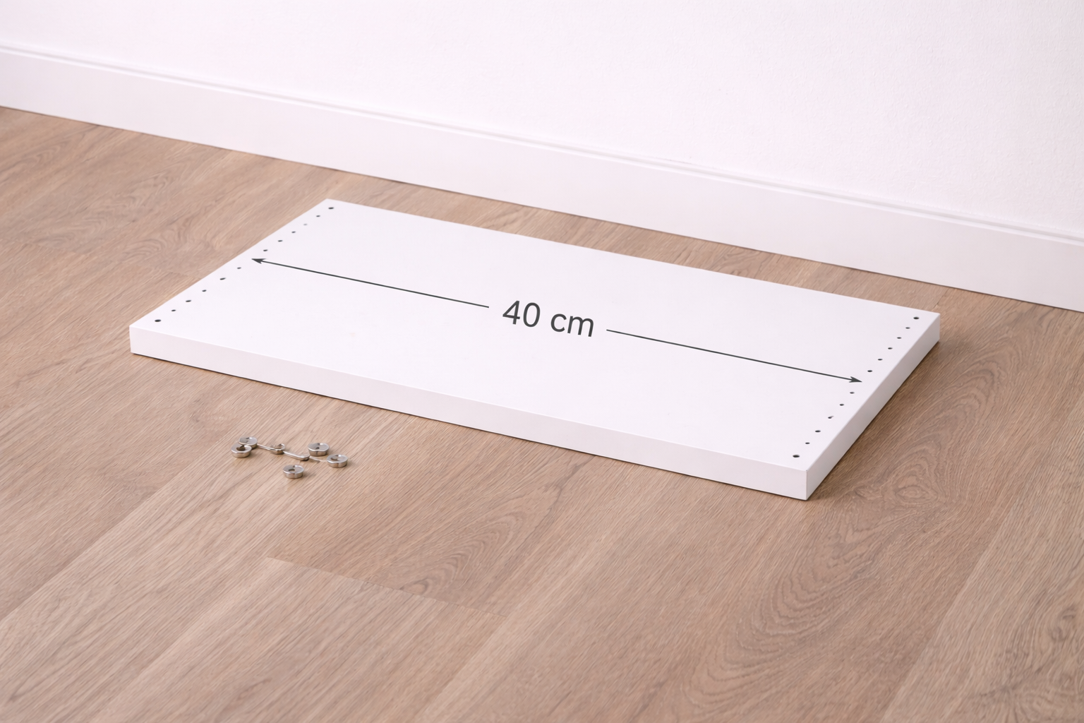 Estante Regulable 40 cm - Blanco