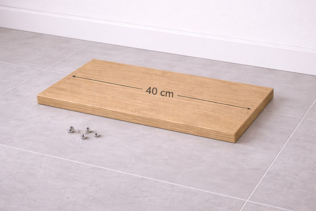 Estante Regulable 40 cm - Roble