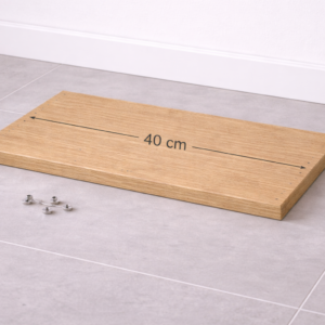 Estante Regulable 40 cm - Roble