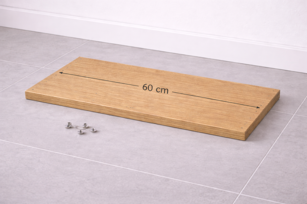 Estante Regulable 60 cm - Roble