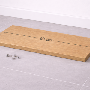 Estante Regulable 60 cm - Roble