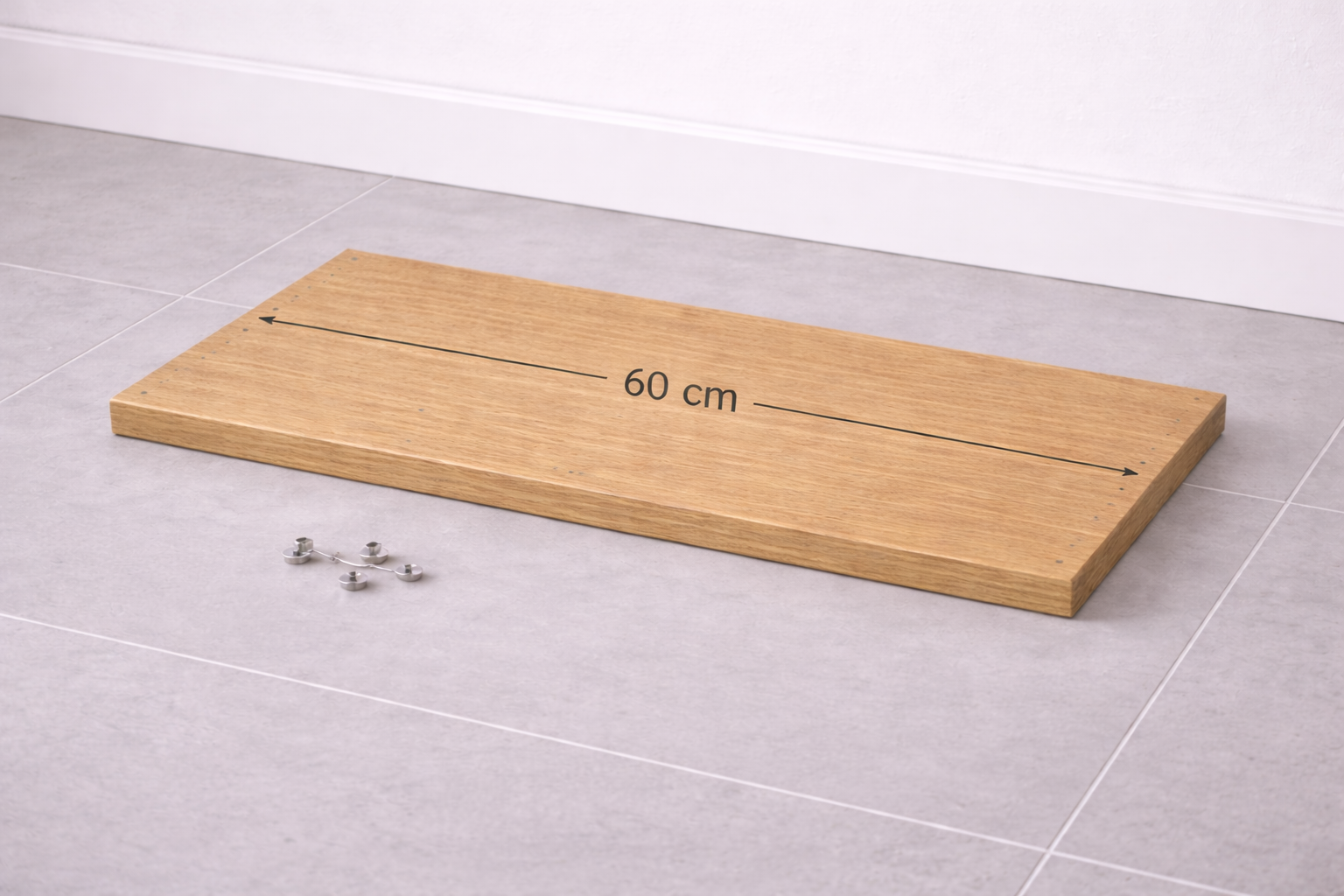 Estante Regulable 60 cm - Roble